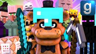 Gmod FNAF Marathon | Freddy In Minecraft [Parts 1-5]