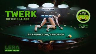 HOW WE FILMED TWERK ON THE POOL TABLE  BEHIND THE SCENES DEMO | LERA