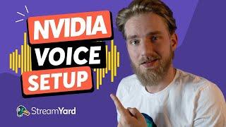 How to Use NVIDIA RTX Voice, to Remove Background Noise From Your Live Streams