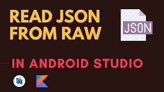 how to read JSON file from raw directory in android studio | Json parsing in android studio