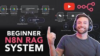 The BEST (and easiest) Tutorial To Learn n8n - RAG AI Agents And Vector Database