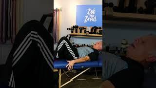 A Safe Hip Flexor Stretch #bobandbrad #famouspt #physicaltherapy #shorts #healthhack