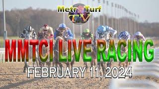 11 February 2024 | Philippines Horse Racing Live | Metro Manila Turf Club Inc.
