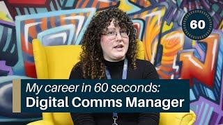 Penny Reeve, Digital Communications Manager | My Career in 60 Seconds ⏲️