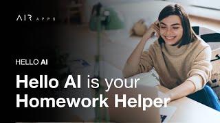 4 Awesome Ways to Use Hello AI as a Homework Helper