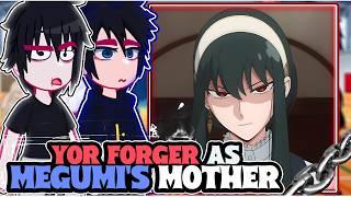 ⁞⁞Jujutsu Kaisen reacting YOR FORGER AS MEGUMI'S MOTHER⁞⁞ \\/// ◆Bielly - Inagaki◆