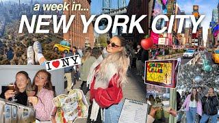 A WEEK LIVING IN NEW YORK CITY  | Helicopter ride, Brooklyn Markets, Broadway, Joes Pizza, etc! 