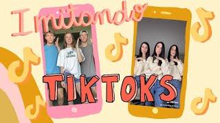 Imitando Tiktoks de Trillizos Trillizas | Triplets