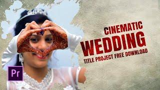 How To Make A Cinematic Wedding Slideshow In Premiere Pro Tamil I Free Project