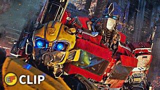 Cybertron Battle - Opening Scene | Bumblebee (2018) Movie Clip HD 4K