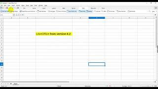 Customize LibreOffice Calc UI to look like Microsoft Office Excel