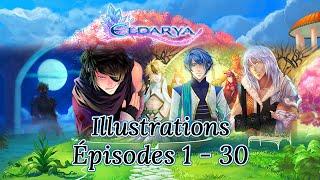  「Eldarya」 Illustrations : Épisodes 1 – 30