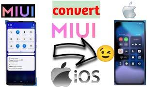 MIUI 12 Convert To IOS 14 Complete Ui | Install IOS Theme To Any Redmi & POCO Device In தமிழில் 