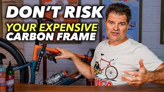 Ride a Carbon Frame? Here's What You NEED to know about Frame Clamps! #Hirobel