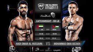 UAE Warriors 31 - Hadi Omar Al Hussaini vs Mohammad Abzakh  هادي عمر الحسيني ضد محمد ابزاخ