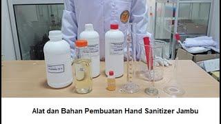 Cara Pembuatan Hand Sanitizer Jambu