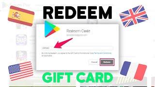  How to Redeem Google Play Gift Card From Another Country Simple (NEW METHOD 2024)