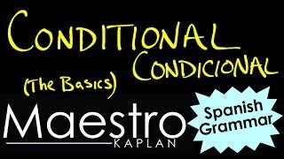 CONDITIONAL TENSE: How to form (conjugate) verbs