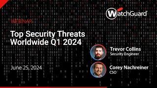 Top Security Threats Worldwide Q1 2024