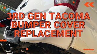 3rd Gen Tacoma Rear Bumper Cover Removal and Installation