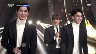 [뮤직뱅크]12월 3주 1위 EXO-Sing For You 세리머니 Cut ㅣ KBS방송