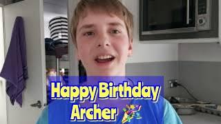 Happy Birthday to Archer from at Silhouette Park Farm from Matthew at Janderra 2021