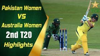 Pakistan Women vs Australia Women | 2nd T20I | Highlights | PCB