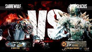 Killer Instinct: Exhibition, xAdamLeex VS XxmarkellexX! RAGE QUIT! (Sabrewulf VS Glacius)