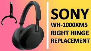 How to Fix Sony WH-1000XM5 Right Hinge Swivel & Headband Leather | Step-by-Step Repair Guide