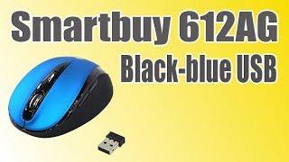 Компьютерная мышь Smartbuy 612AG Black-blue USB Краткий обзор