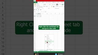 Master Excel Like a Pro!  AutoFit Columns with VBA Magic  #excel #shorts