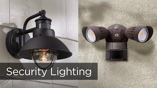 Security Lighting - Motion Sensor Lights & Dusk to Dawn Lighting  - Lamps Plus