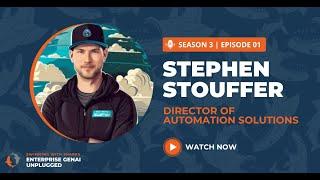 Swimming With Sharks: Enterprise GenAI Unplugged - S3 Episode 1: Stephen Stouffer