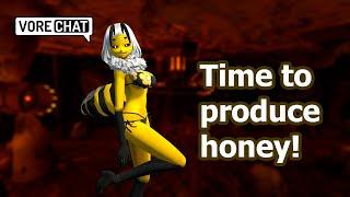 The queen bee's banquet! - (Giantess Vore)