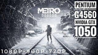 Benchmark Test Metro Exodus - GTX 1050 2GB -G4560