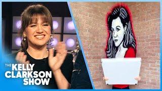 Kelly Clarkson Reacts To Fan's Viral Rice Art Toss