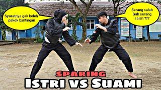 Sparing Suami Istri, Denny vs Wewey || Temu Kangennya Pesilat sambil menunggu buka puasa