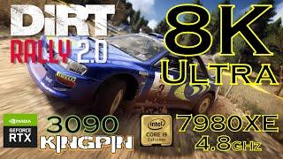 Dirt Rally 2.0 | 8K Ultra Settings | RTX 3090 K|NGP|N Edition | i9 7980XE