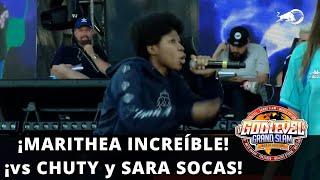 ¡MARITHEA INCREÍBLE!   vs CHUTY Y SARA SOCAS 