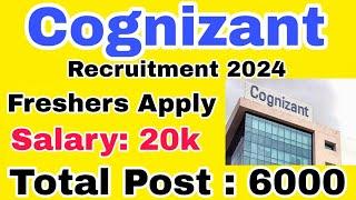 Cognizant | Work From Home Job | Jobs For Freshers | Latest Jobs 2024 | Tamil VelaiVaippu