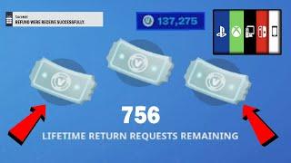 How To Get MORE NEW REFUNDS TICKET in Fortnite Chapter 2 Season 7 (EASY REFUND TICKETS TUTORIAL)