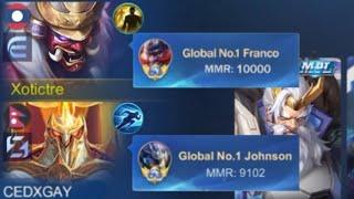 WTF !! WHEN  2 GLOBAL TANK MEET IN ONE TEAM ( team didn’t expect that️ ) ~ MLBB