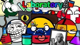 Countryballs school animationpart 5 (Laboratory) #countryballs #animation #youtube