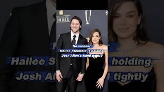 No wonder Hailee Steinfeld is holding Josh Allen's hand ; she made 3 sacrifices to protect him.