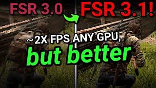 AMD just Fixed Frame Generation for Everyone- FSR 3.1 Update