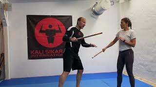 Kali Self Defense Techniques  & Kali stick fighting for beginners by Kali Sikaran|