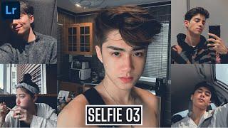 Selfie 03 Preset - Lightroom Mobile Skin Tone Friendly Preset | Black Faded Selfie