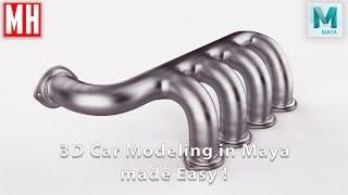 3D Car Modeling in Maya 2020 made Easy ! Part #3