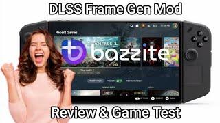 DLSS Free Mod On Legion Go with Bazzite OS | Game testing and review