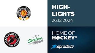 26.12.2024 - Highlights - EHF Passau Black Hawks vs. Bietigheim Steelers